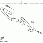FJ1100L Engine guard set