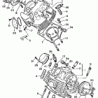 XV 1000 Головка цилиндра