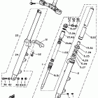 FJ 600 Front fork fj600nnc