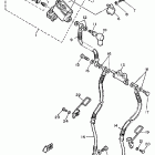 XV 1000 Главный тормозной цилиндр,передний