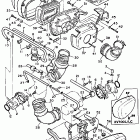 VIRAGO 700-XV700N Maxim Воздухозаборник