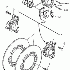 VIRAGO 700-XV700N Maxim Передний тормозной суппорт
