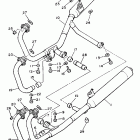 FJ 600 Выхлопная система