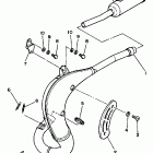 YZ 80 Выхлопная система