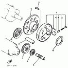 XV 1200D Муфта стартера