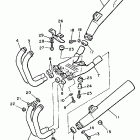 FJ1100L Выхлопная система