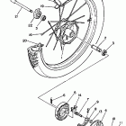 TYW 350 Переднее колесо