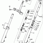 FZ 750 Передняя вилка