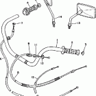 XV1000LC/XV1000L Handlebar cable xv1000n nc
