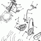 XV1000LC/XV1000L Масляный насос