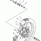 YZ 125 Переднее колесо
