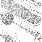 XV1000LC/XV1000L Сцепление