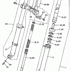 TYW 350 Передняя вилка