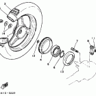 PW50 Заднее колесо
