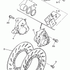 FJ 600 Передний тормозной суппорт