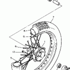 XV700L/XV700LC Front wheel xv700l lc