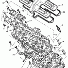 FZ 750 Головка цилиндра