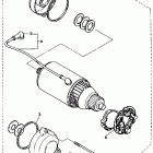 FZ 750 Стартер электрический
