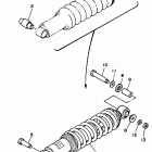 XT 350 Задняя подвеска