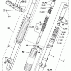 YZ 250 Передняя вилка
