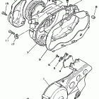 RZ350N Крышка картера двигателя