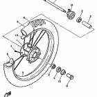 TT 600 Переднее колесо