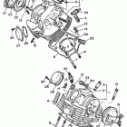 VIRAGO 700-XV700N Maxim Головка цилиндра