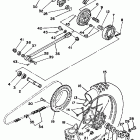 YZ 125 Заднее колесо