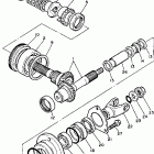 XV700L/XV700LC Промежуточный ведущий вал