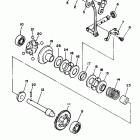 YZ 250 Регулятор,вед .звезда