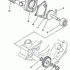 YZ 80 Water pump  yz80n