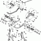 XV700L/XV700LC Подножки