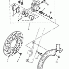 XT 350 Передний тормозной суппорт