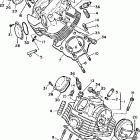 XV1000LC/XV1000L Головка цилиндра