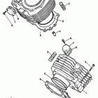 VIRAGO 700-XV700N Maxim Цилиндр