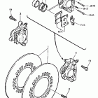 XV 1000 Передний тормозной суппорт