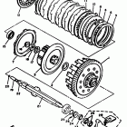 XV 1200D Сцепление