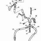 FJ 600 Главный тормозной цилиндр,передний