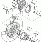 VIRAGO 700-XV700N Maxim Заднее колесо 2