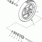 VMX12NC/VMX12N Переднее колесо