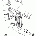 FJ 600 Амортизаторы задние