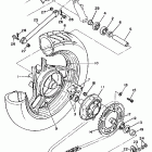 FZ 750 Заднее колесо
