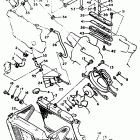 XV 1200D Радиатор и Патрубки