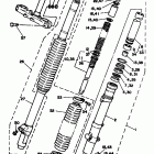 YZ 490 Передняя вилка