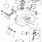YZ 80 Топливный бак
