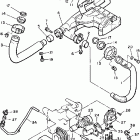 XV1000LC/XV1000L Выхлопная система