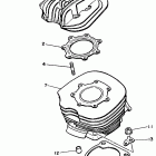 YZ 490 Цилиндр
