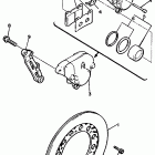 FJ1100L Задний суппорт тормозной