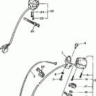XV1000LC/XV1000L Handle switch lever xv1000n nc
