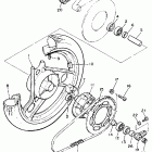 FJ 600 Заднее колесо